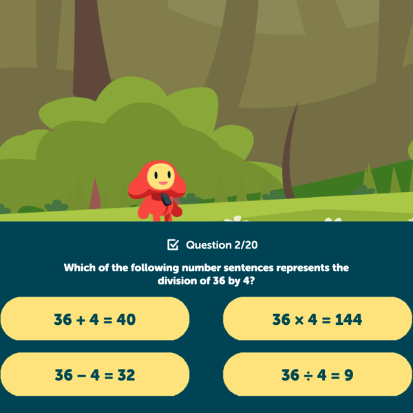 Dividing One- & Two-Digit Numbers LET’S HIKE - Image 2